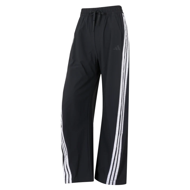 

Adidas Women's Pants Sports Pants Fashionable Loose Breathable Casual Pants Straight-Leg Banana Pants Woven Trousers Kb5224