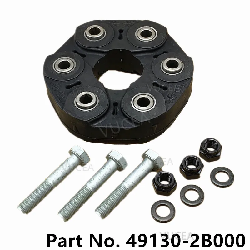 SHAFT ASSY-FRONT PROPELLER COUPLING ASSY-RUBBER FOR HYUNDAI TUCSON IX35 SANTA FE IX55 VERACRUZ 491302B000 49130-2B000