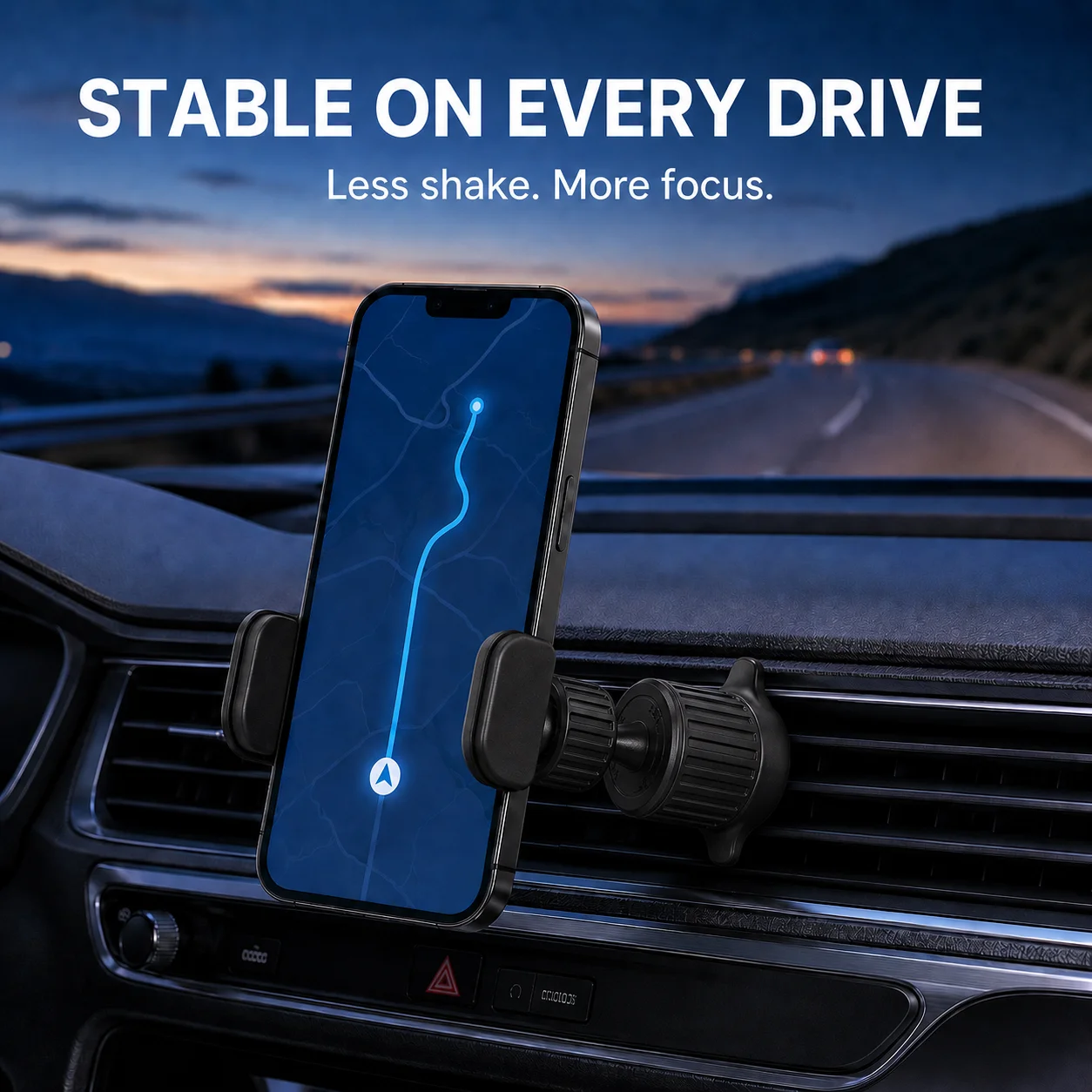 SMGXHE Car Vent Phone Mount 360 ° Rotatable and Adjustable Car Phone Holder for All Phones iPhone More