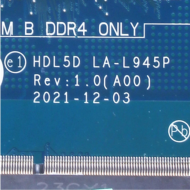 LA-L945P pour Dell Vostro 3425 3525 carte mère d'ordinateur portable avec R3-5425U R5-5625U R7-5825U CPU 0R5M49 0PRRG1 0R9JV9