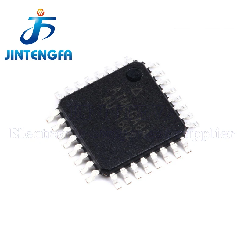 10PCS ATMEGA8A-AU ATMEGA8A-AUR ATMEGA8A U-TH ATMEGA8 TQFP-32 8-bit Microcontrollers MCU AVR SMD IC NEW
