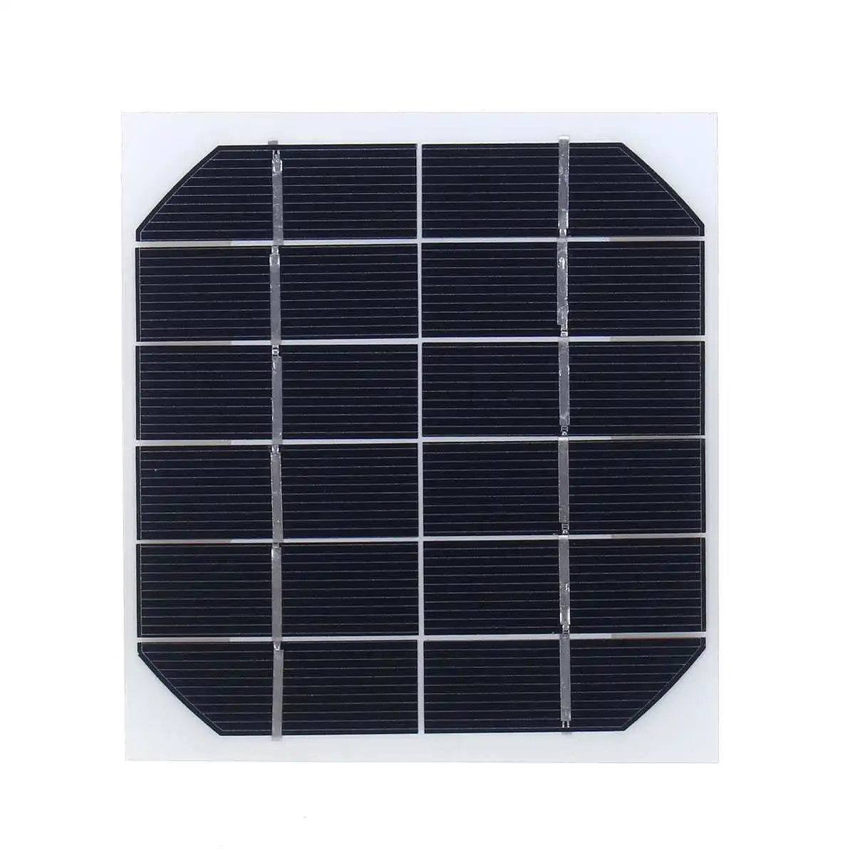 5PCS  6V 350MA Monocrystalline 10W Mini Solar Panel Photovoltaic Panel