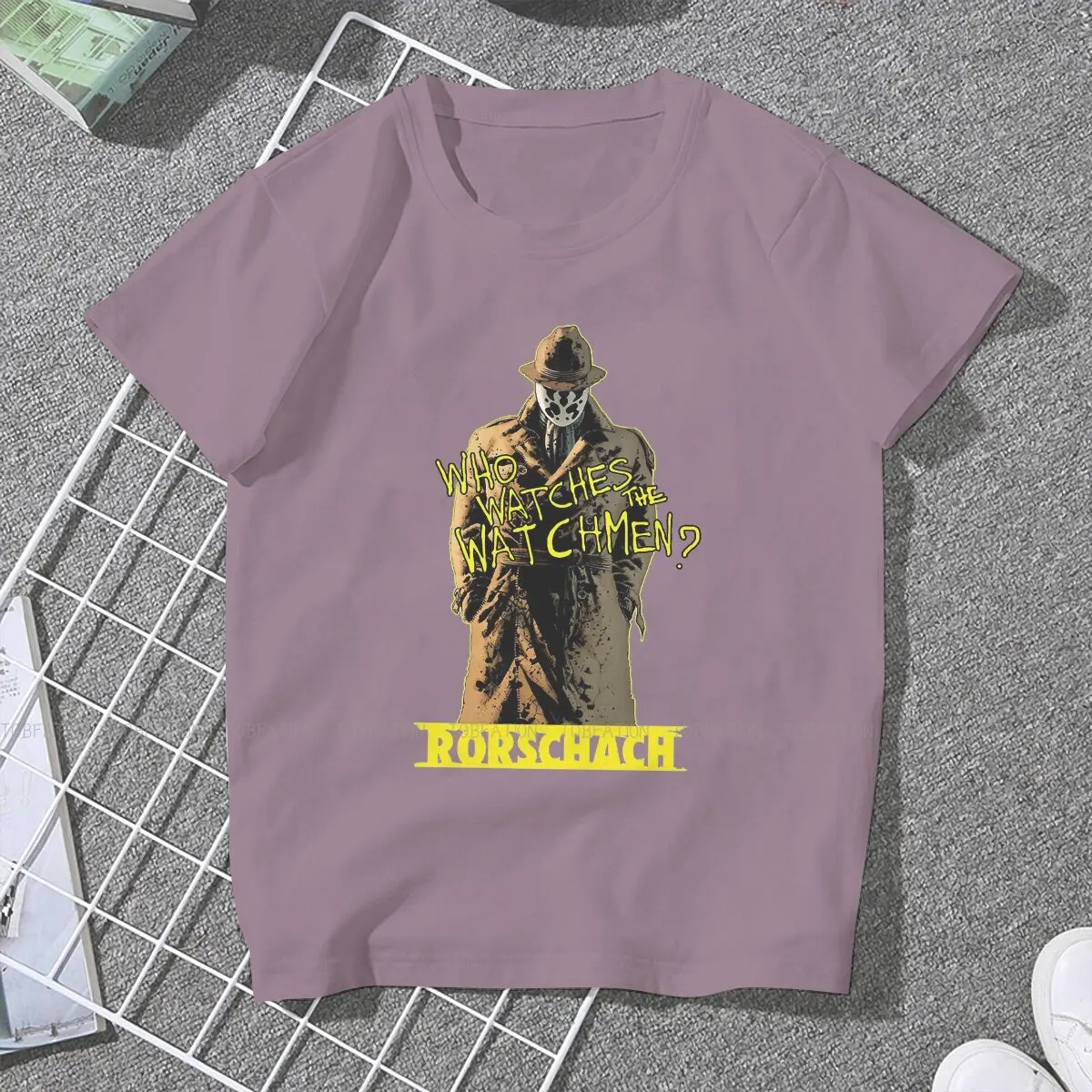 Classic  4XL TShirt Watchmen Rorschach Walter Style Streetwear T Shirt Girl Short Sleeve Unique Gift Idea