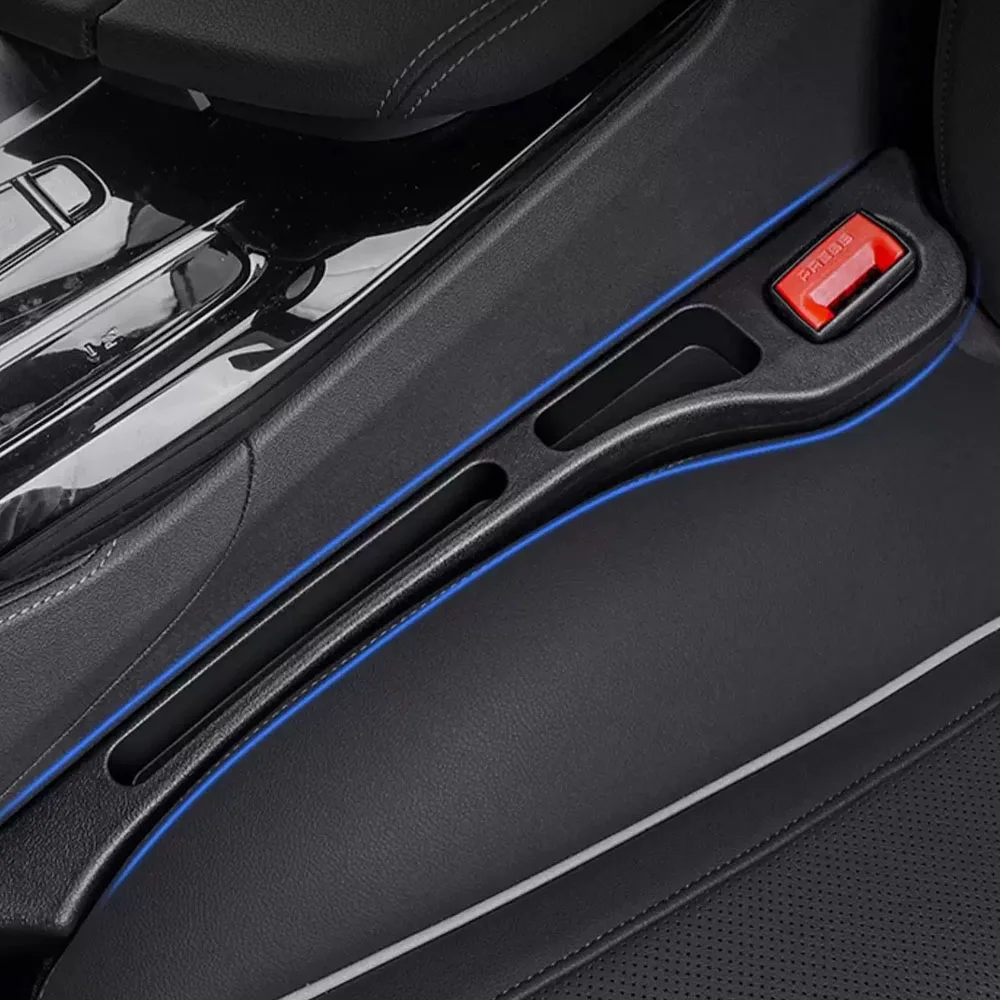 1 Pair Universal Car Seat Gap Plug Strip Side Seam Car Gap Filler Leak Proof Seat Gap Storage Organizer Interior Decoration