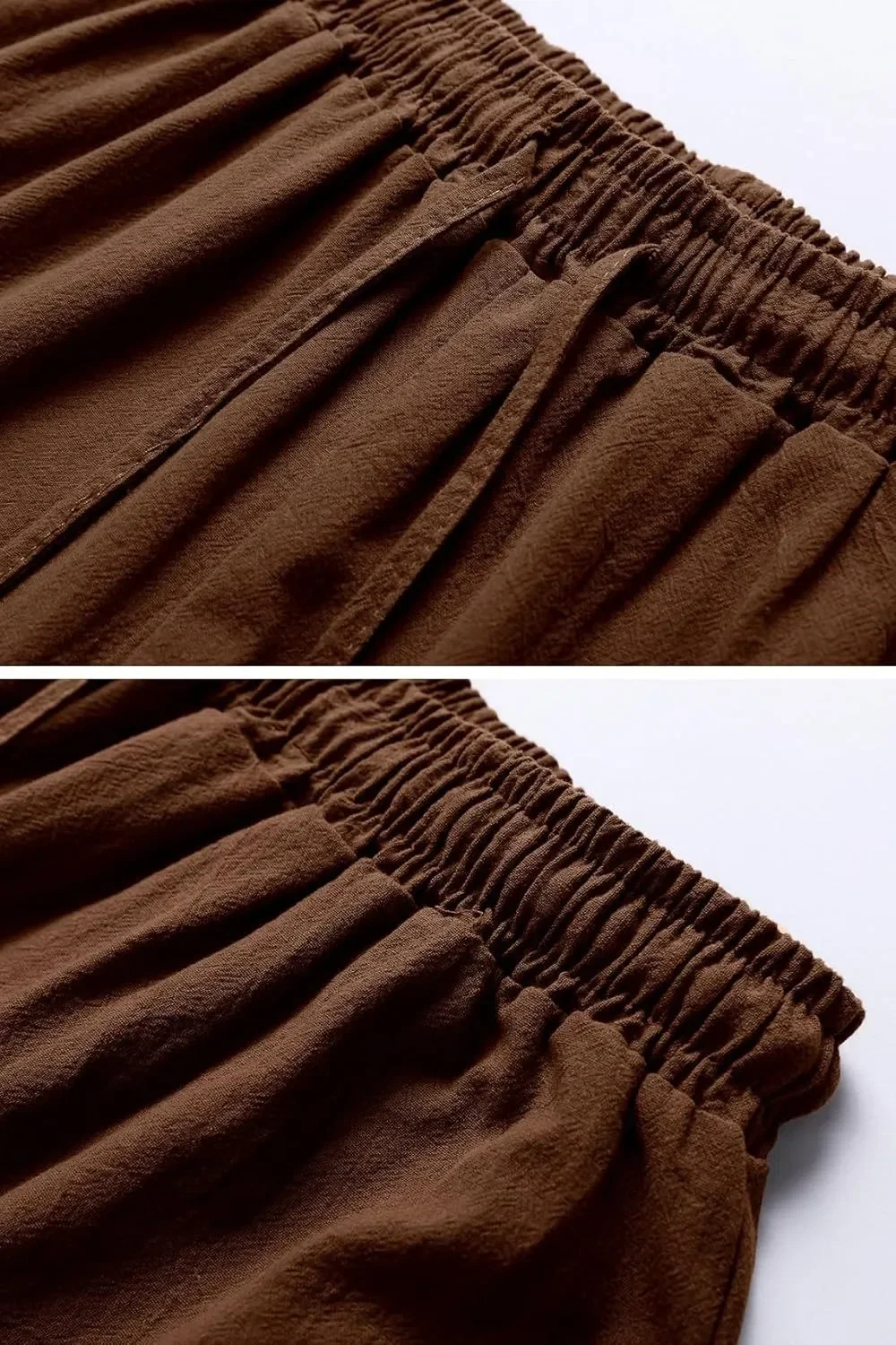 Herren Frühling Sommer Vintage Mittelalterliche Wikinger Baumwoll-Leinen-Hosen Halloween Mode Vintage Herrenhosen – Detail 4