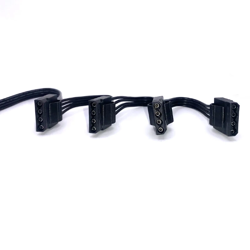 6 Pin To 4 Molex Modular Power Supply Cable 6 Pin To 4 Sata Cable for CORSAIR RMx Series RM1000x RM850x RM750X RM650x RM550x