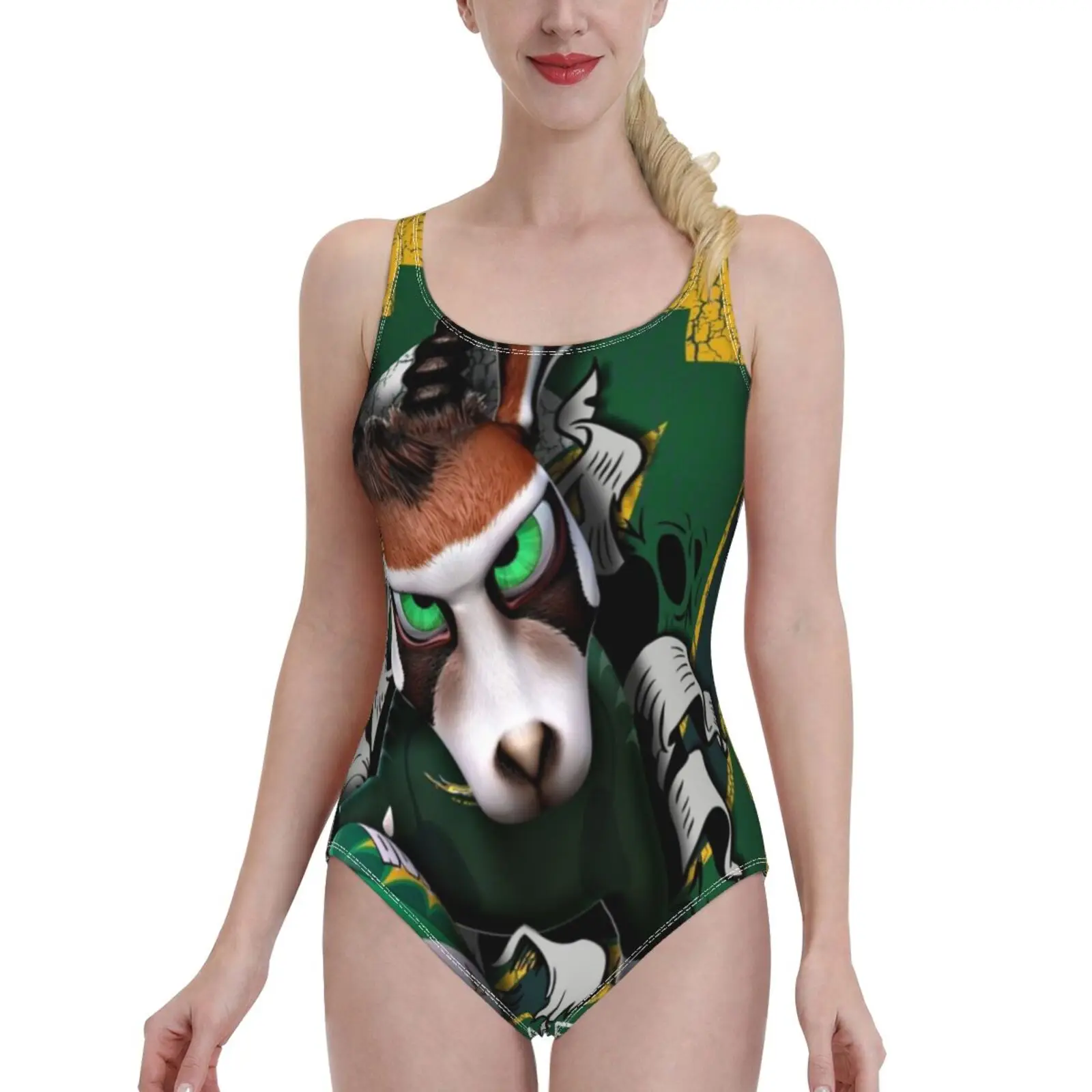 

Springbok Vs Protea One-Piece Swimsuit Women Sexy Monokini Bathing Suits New Girl Beach Swimwear South Africa South African