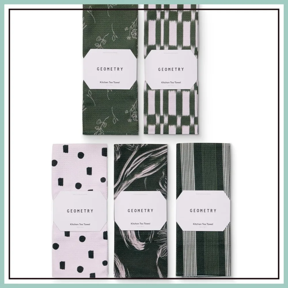 Quick Dry Microfiber Dish Towels for Kitchen - Meadow 18