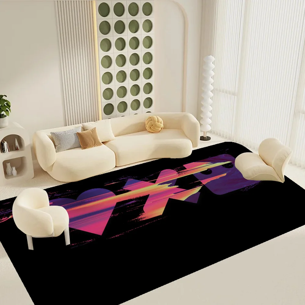 

Love Death Robots Floor Carpet Anti-slip Absorb Water Long Strip Cushion Bedroon Mat Welcome Rug