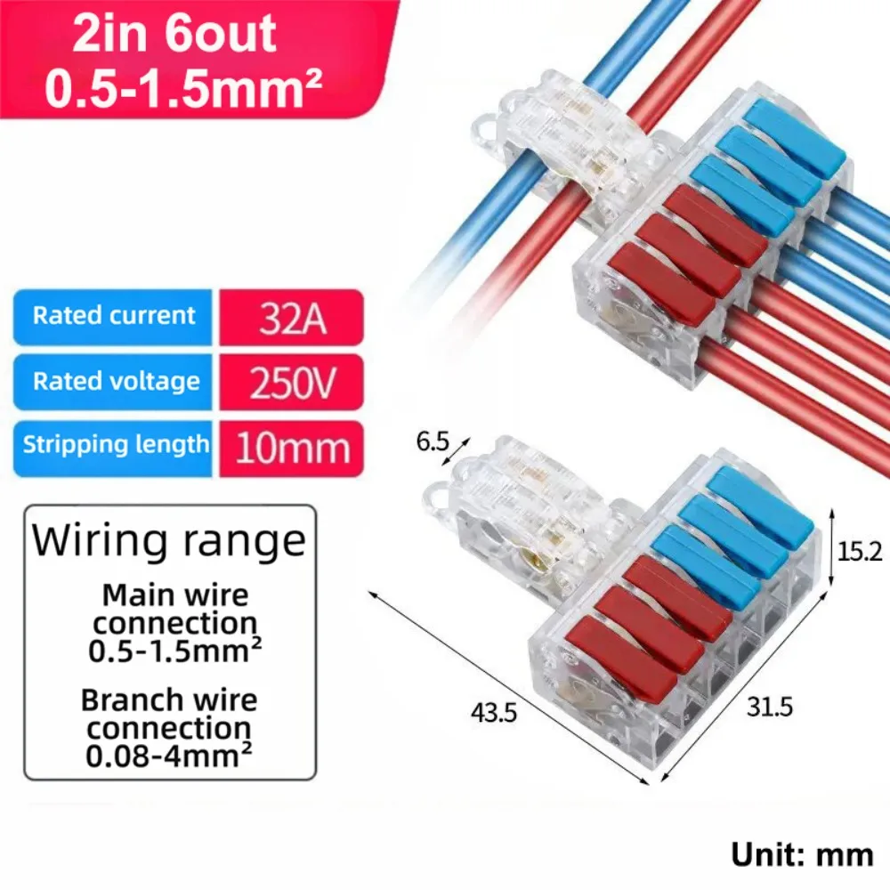 Variant: 2in 6out 0.5-1.5mm2
