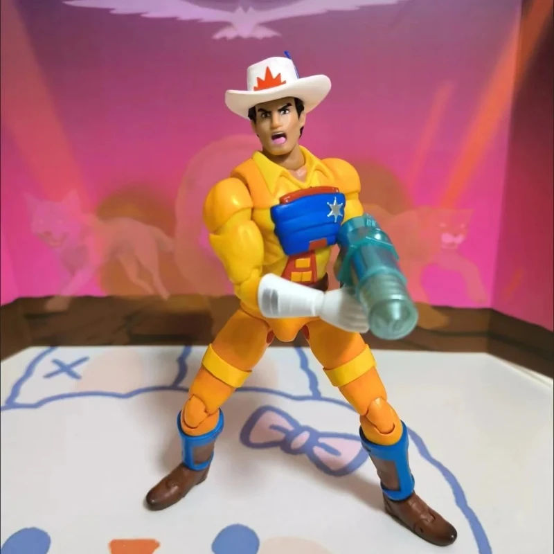 سانت نموذج DMS 1/12 BraveStarr بين النجوم شريف بريستا شريف أنيمي عمل أرقام نموذج اللعب الهدايا