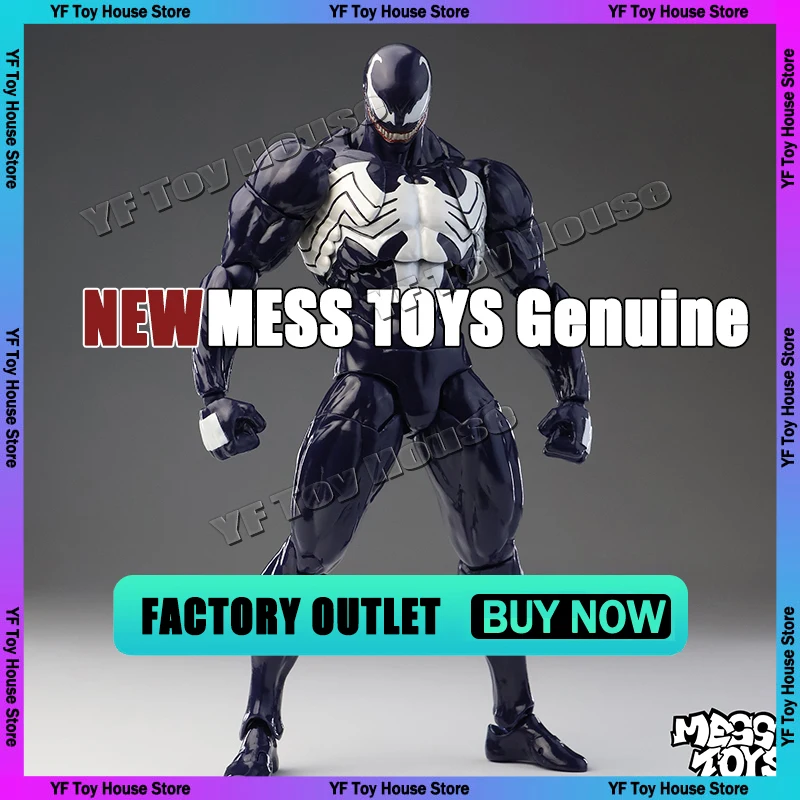 

Genuine Mess Toys Spider Figure Venom Black Fatal Neighbour Symbiote Spider Black Spider Action Figure Collection Toys Xmas Gift