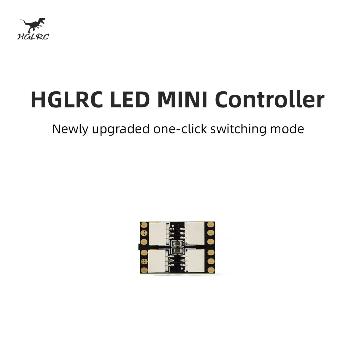 HGLRC LED MINI Controller with 4PCS RGB2020 LED MINI (38mm) / LED Lite (25mm) for FPV Freestyle Drones DIY Parts