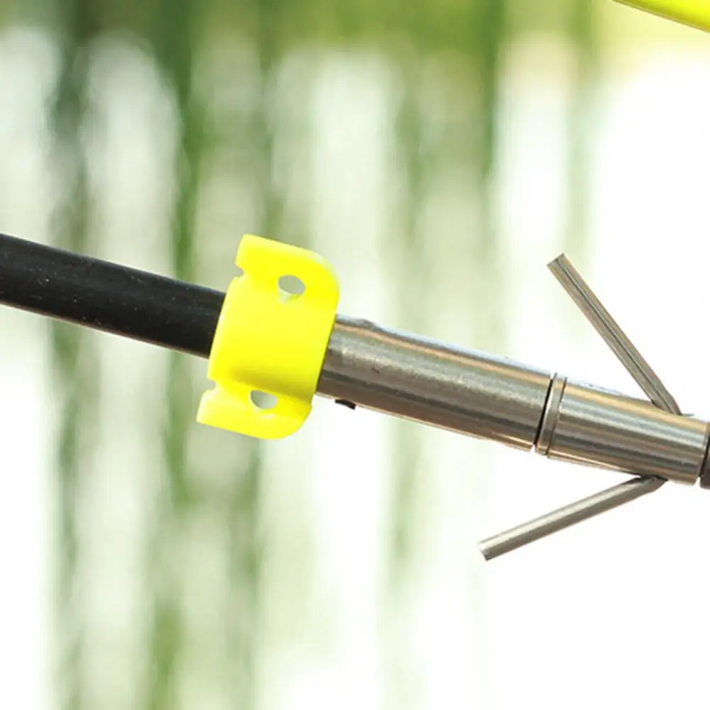 Archery Bow Fishing Arrows Safety Slides Accessories Kit Portable Easy To Carry Securely Wrapped Arrow view 3