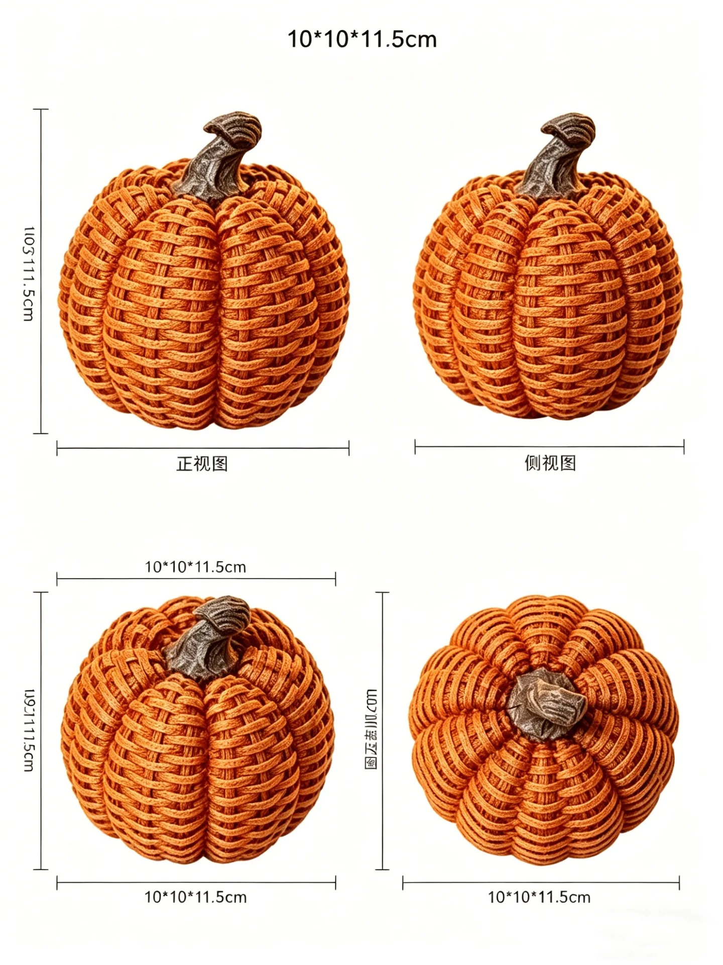 Adornos de calabaza de imitaci - Lighting Home Decor Items reseña y precio
