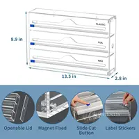 Dispensador 3 en 1 acrílico con cortador nuevo