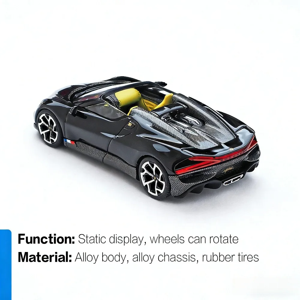 MINIGT 1:64 Bugatti W16 Mistral Porsche McLaren Jaguar Lamborghini GT EVO Model Legering Model Auto Miniatuur Diecast Collectie Speelgoed