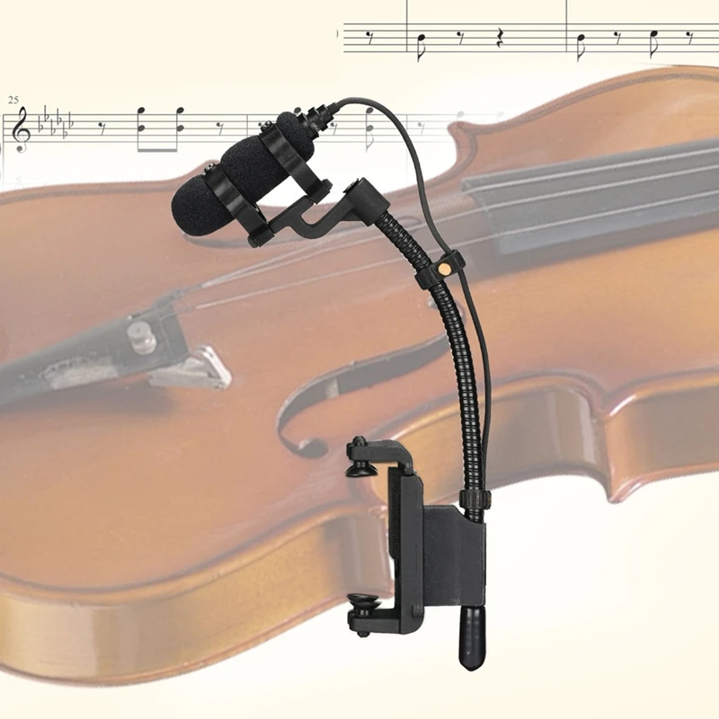 Проводной микрофон IM-22 для саксофона, скрипки, фортепиано, рупора, гиперкардиоидного мини-портативного саксофона