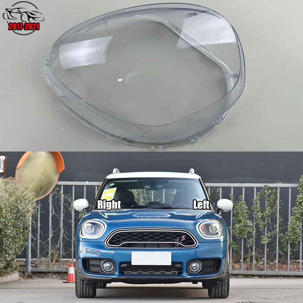 

Для BMW MINI Countryman R60 2017-2021 прозрачная крышка фары абажур корпус лампы из плексигласа замена оригинальных линз