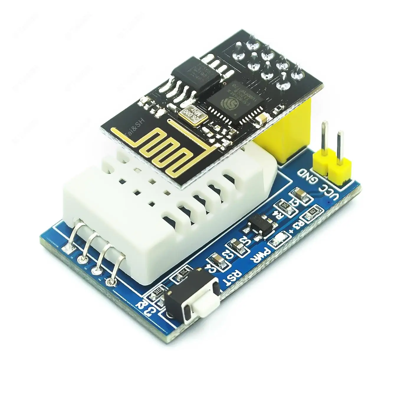 ESP8266 ESP-01 ESP-01S ESP01 DHT22 AM2302 Digital Temperature Humidity Sensor Wifi Module Replace SHT11 SHT15 High Precision