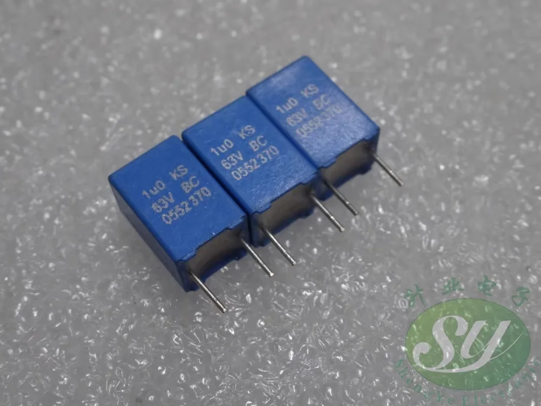 

10PCS MKT370 1.0uf/63v 1u0 1uf 105 New film capacitor 5MM