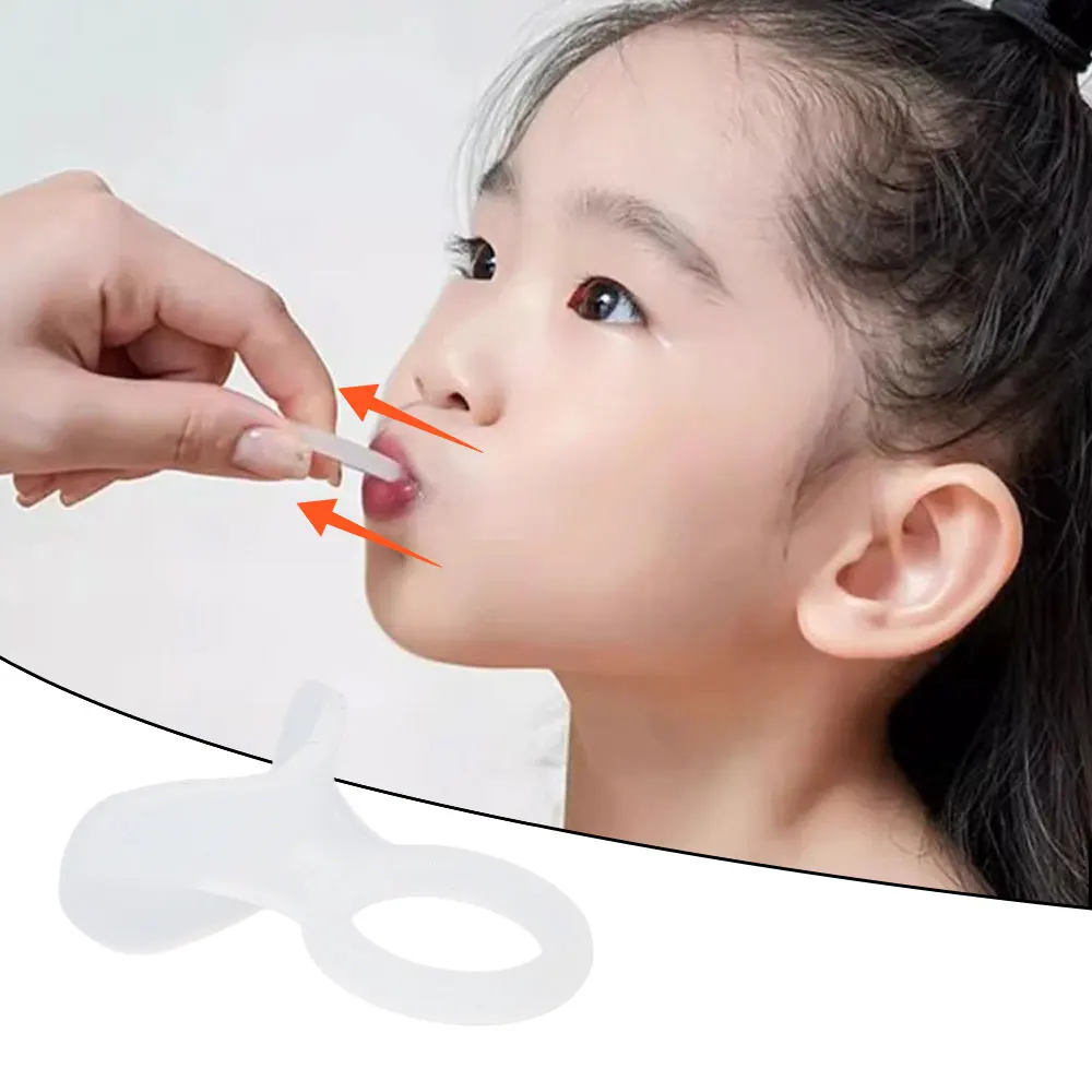 1Pc Lip Bite Prevention Device Stop Biting Lip Corrector Improve Oral Correct Facial Muscle Training Mouth Breathing Corrector