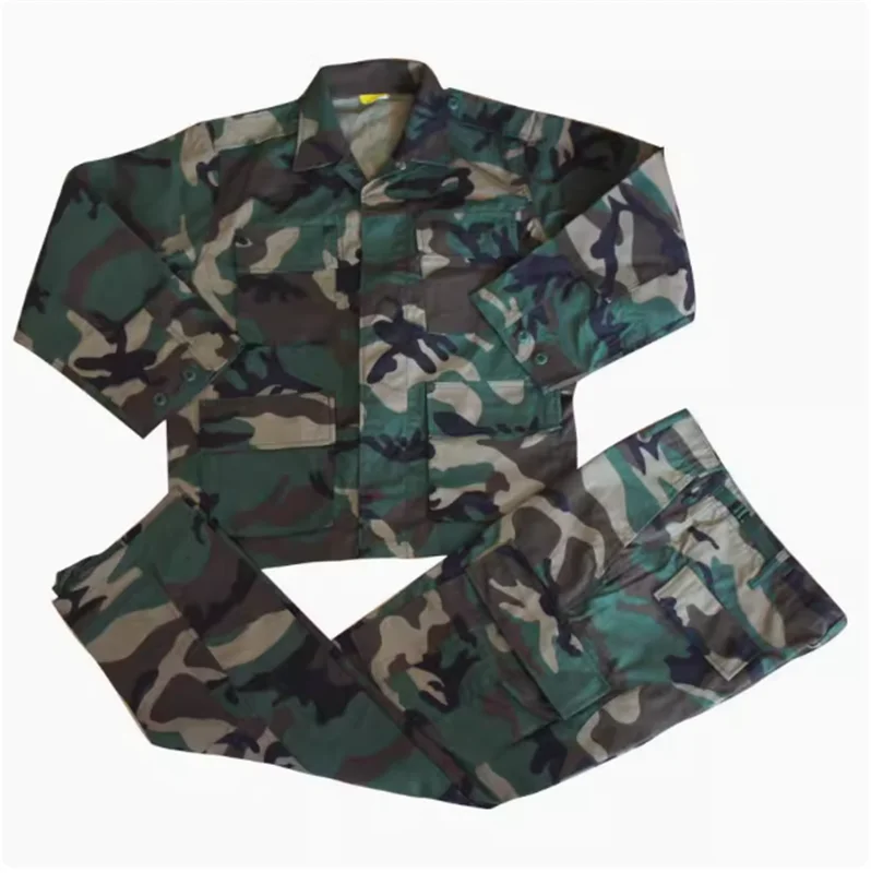 Uniforme militar táctico BDU combate caza Airsoft Paintball ropa de camuflaje M81 chaqueta de lana + Pantalones traje Ghillie