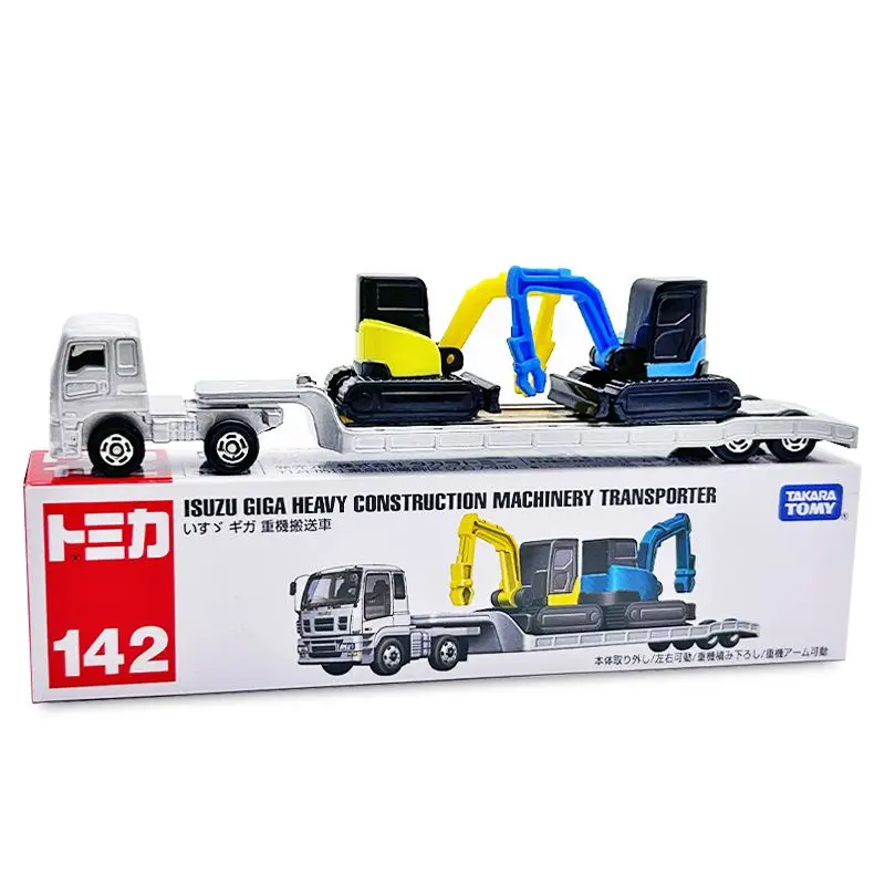 タカラトミー-合金車モデル-no-いすゞ大型トラック-ロングバージョン-ダイキャスト玩具-コレクション用-子供向けギフト