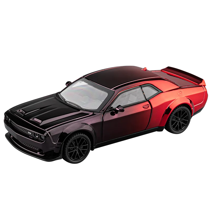 

Challenger Hellcat STR alloy car imitates real American muscle car model boy toy car collection ornaments