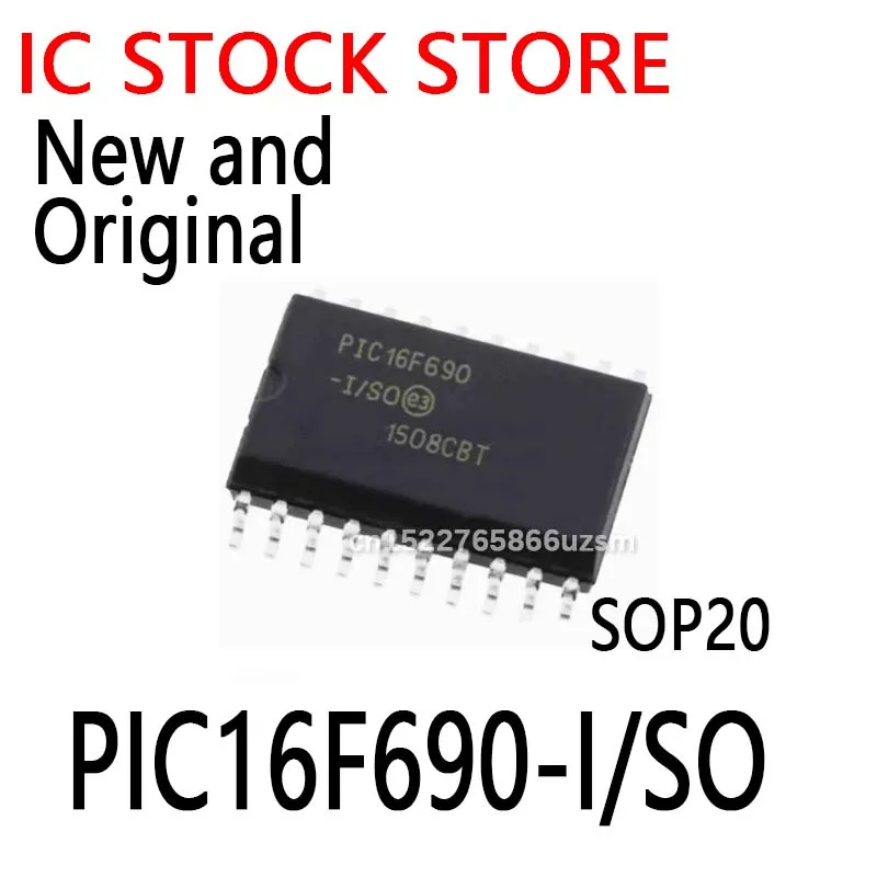 50PCS/Lot New and Original PIC16F690 16F690 IC SOP20 PIC16F690-I/SO