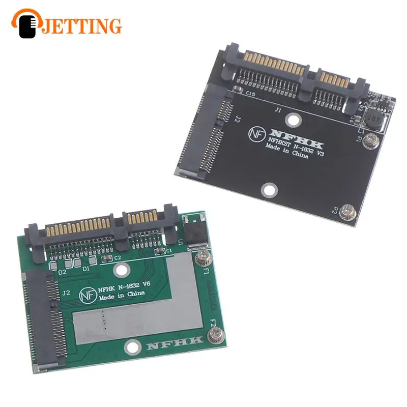 

Half Height MSATA Mini Pcie SSD To 2.5'' SATA3 6.0gps Adapter Converter Card