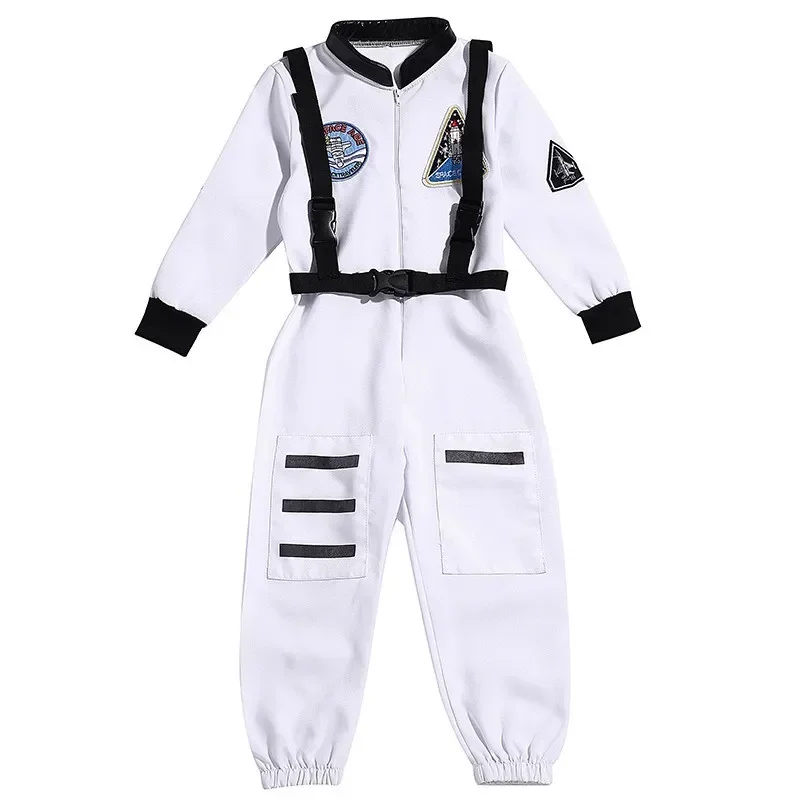 Costume da astronauta per ragazzo Halloween Purim Space Man Costume cosplay Tuta in maschera