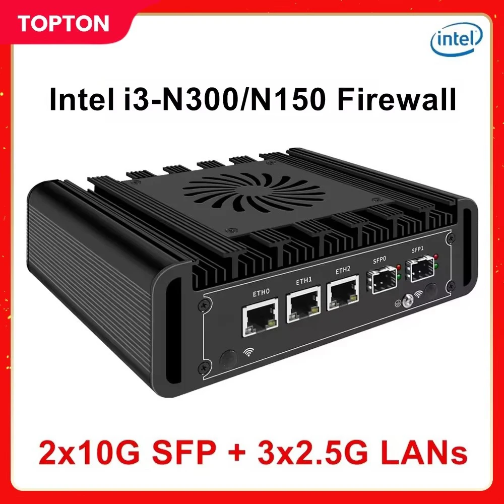 Intel Computer met 2x10G SFP+ en DDR5: De Perfecte Mini-PC Oplossing voor Geavanceerde Gebruikers