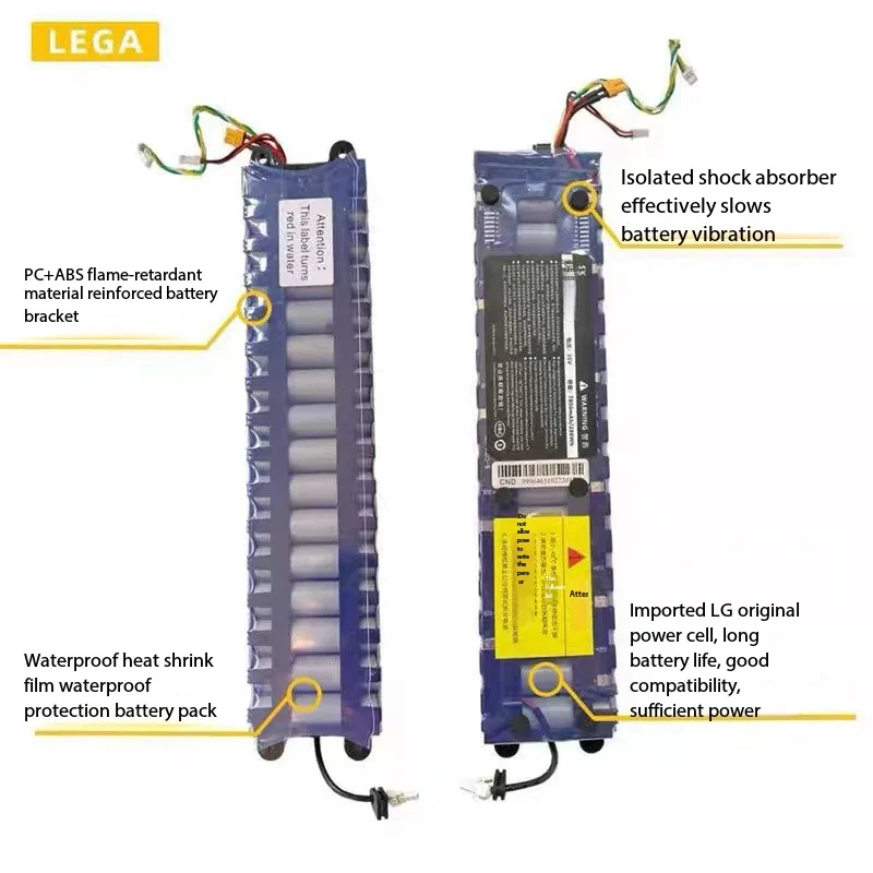 M365 36V 6600mAh 7800mAh 9000mAh Litium Ion Battery Pack NE1003-H for Xiaomi M365 1S Electric Scooter