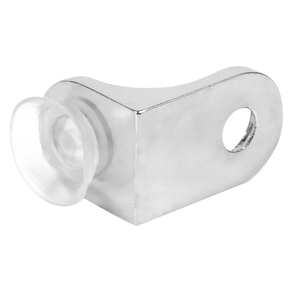 Zinc Alloy Shelf Brackets Thickened Structure Rounded Corner Glass Shelf Holder Fixed Support Wall Shelf Bracket
