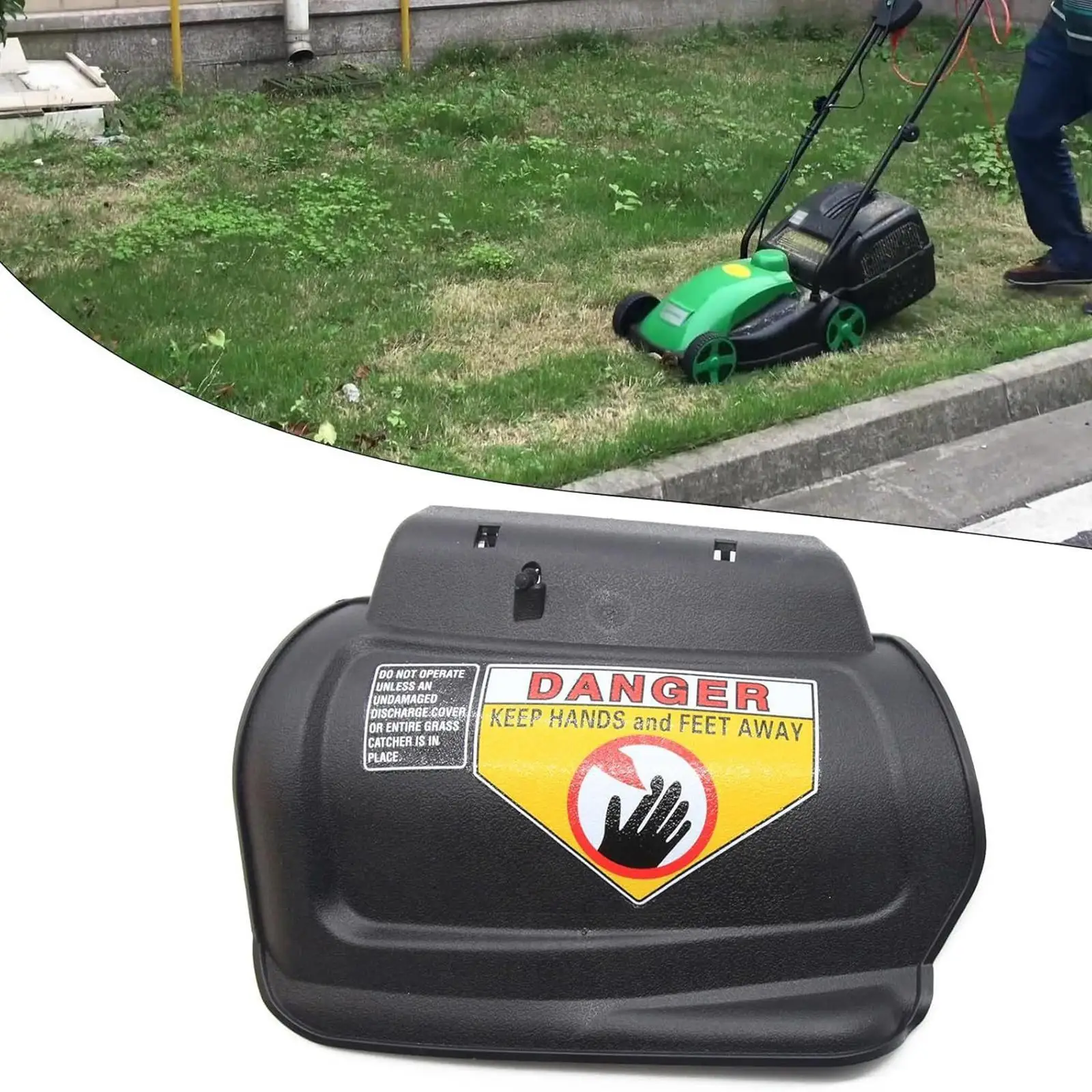 Zawiasowy wtyk mulujący 68702516 Łatwy w montażu Część zamienna do konserwacji 687-02516 Część do kosiarki Nakładka kosiarki