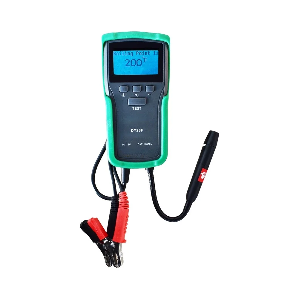 DY23F Professional Brake Fluid Tester for Workshop Use with DOT4 DOT5 DOT5.1 Reference Values and for Quick Response Time