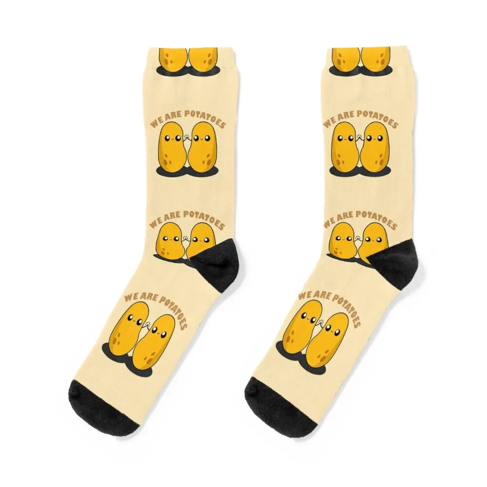 

Cute Cartoon Potato || We are Potatoes || Kawai Socks hip hop Stockings Crossfit Designer Man Socks Women's