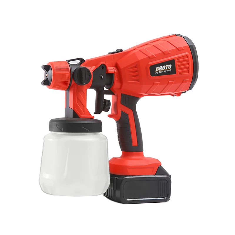 

Power Tool 20V Cordless Paint Sprayer Hand Electric Spray Gun HVLP Factory Paint Machine Power Spray Guns With 1000ML Container