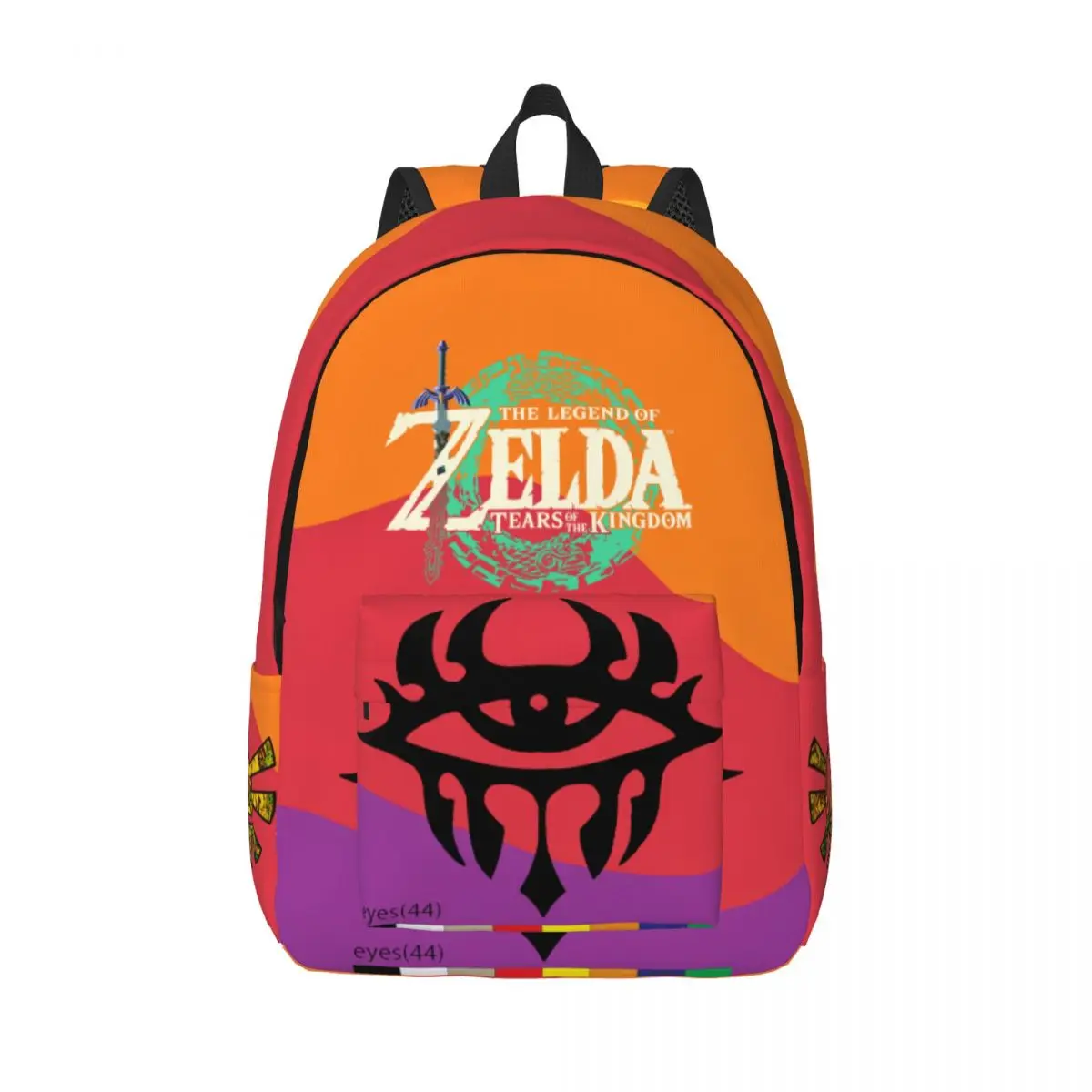 Birthday Gift Comfortable Multi Compartment Schoolbag Z-Zelda Dual-Use Female Rucksack Travel