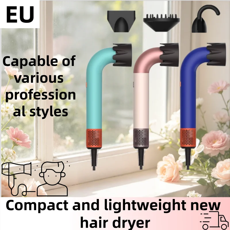 

Low Noise Negative Ion Hair Dryer High Speed Leafless Electric Wind Blower Quick Dryer Hair Salon Styling Machine Gift