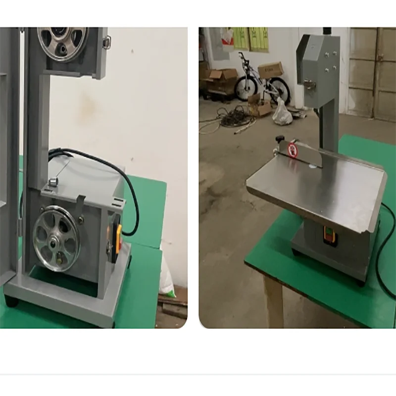 

Stainless Steel Vertical Commercial Bone Home Meat Cow Fish Cutter Cut Saw Machine