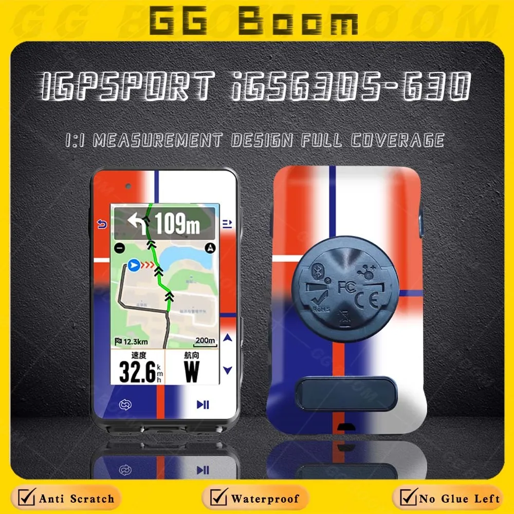 ل IGPSPORT IGS 630S 630 نظام تحديد المواقع الدراجات دراجة الكمبيوتر ملصق ملحقات أفلام واقية مقاومة للخدش مقاوم للماء الشارات الإبداعية #1