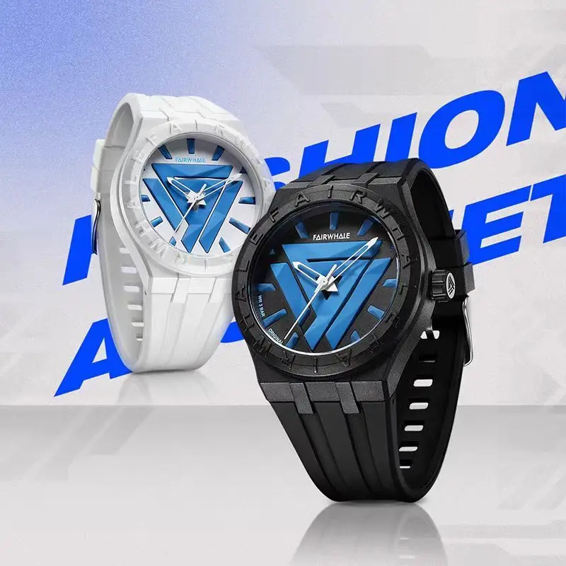 FAIRWHALE 5680 Quartz Watches High Quality Ladies Watch Mens Watch Fashion Silicone Waterproof Watches For Men Couple Watches