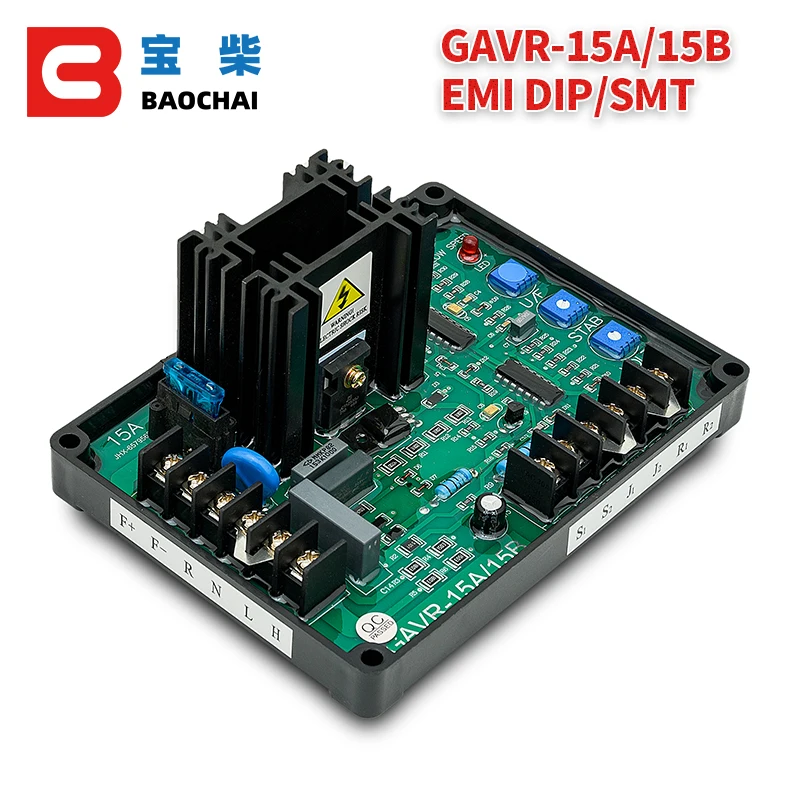 

GAVR-15A Automatic Voltage Regulator Generator Auto stabilizers Module Genset AVR