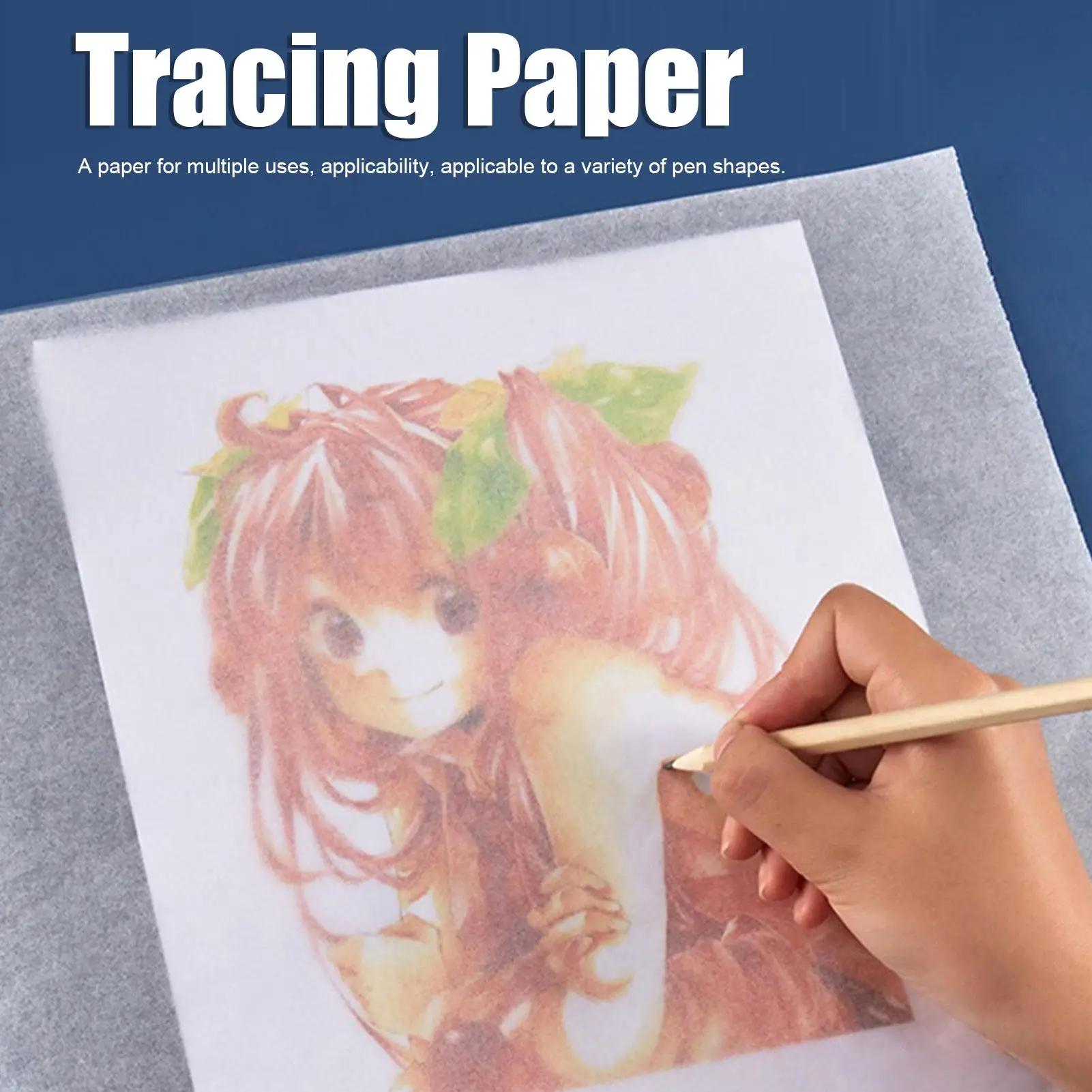 White Tracing Paper Roll for sewing Dressmaking Sketch Drafting High Transparency Pattern Paper