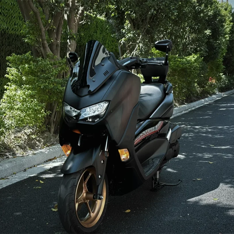 Modified motorcycle nmax155 nmax rear backrest rear seat tail top Box Carrier with Bracket cover for nmax155 nmax125 2016-2025