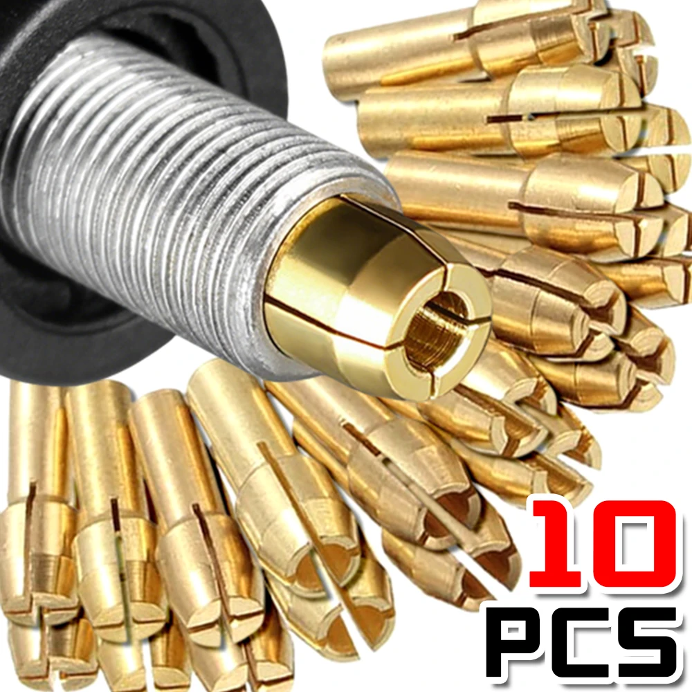 

Mini Drill Chucks Copper Grinding Machine Clamping Adapter for Power Rotary Tool 0.5/0.8/1.0/1.6/1.8/2.0/2.2/2.4/3.0/3.2mm