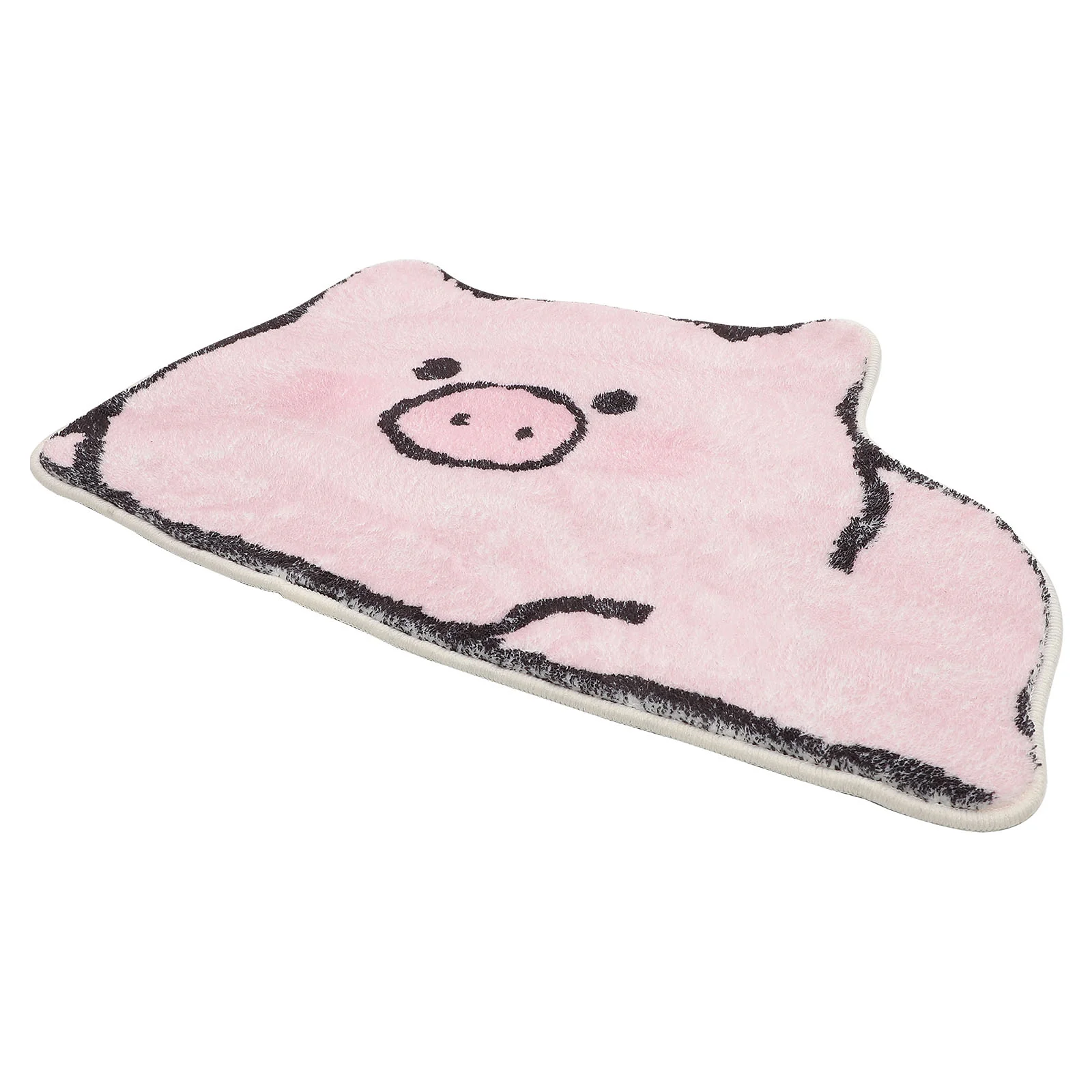 

Cute Pig Bath Rug Door Mat Carpet Area Rugs Indoor Doormat Household Child Pink