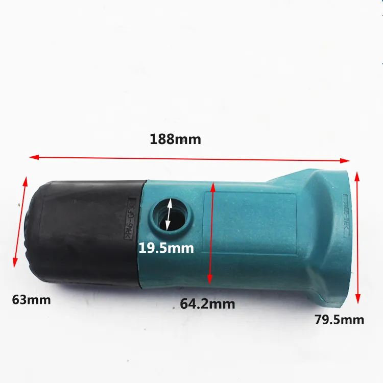 MAKITA 9523 스테이터 하우징 스테이터 쉘용 S1M-FF-100A 용 1pc 앵글 그라인더 하우스 약 188mm 길이 플라스틱
